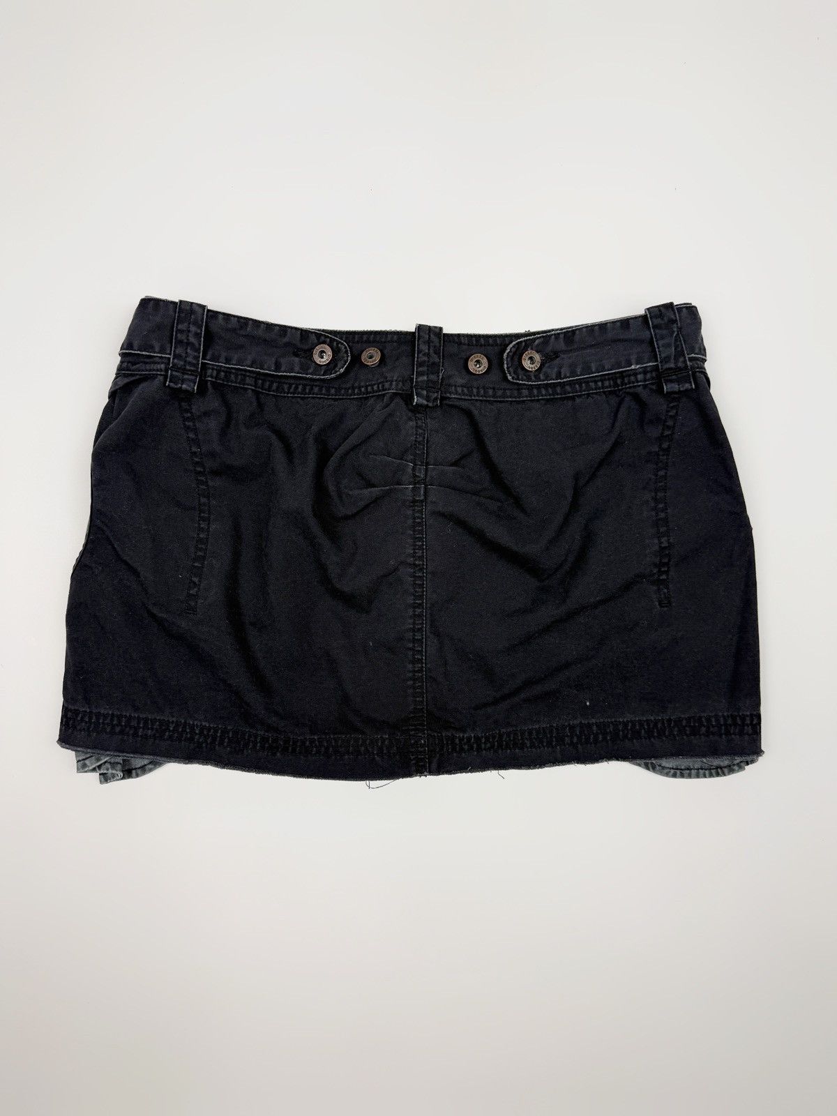 Diesel Y2K Vintage Diesel Washed Egg Cell Pocket Cotton Mini Skirt Size 28" / US 6 / IT 42 - 5 Thumbnail