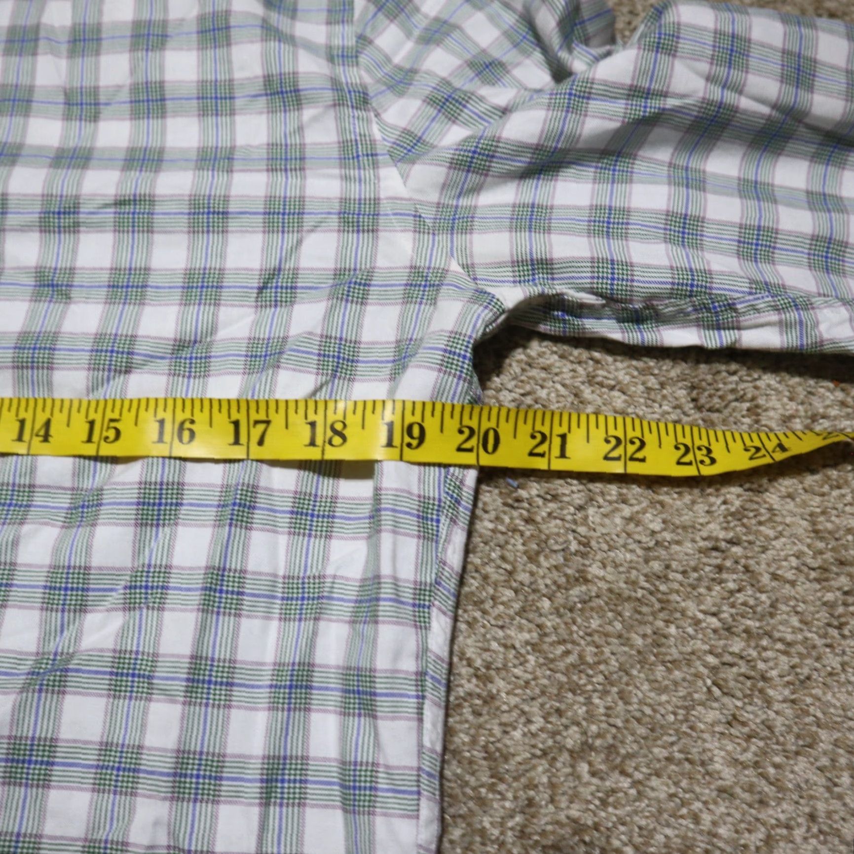 Tommy Hilfiger Tommy Hilfiger Shirt Button-Up Adult Men’s Size 15.5 Multicolor Plaid Casual, Travel, Party/Cocktail Men Size US L / EU 52-54 / 3 - 5 Thumbnail