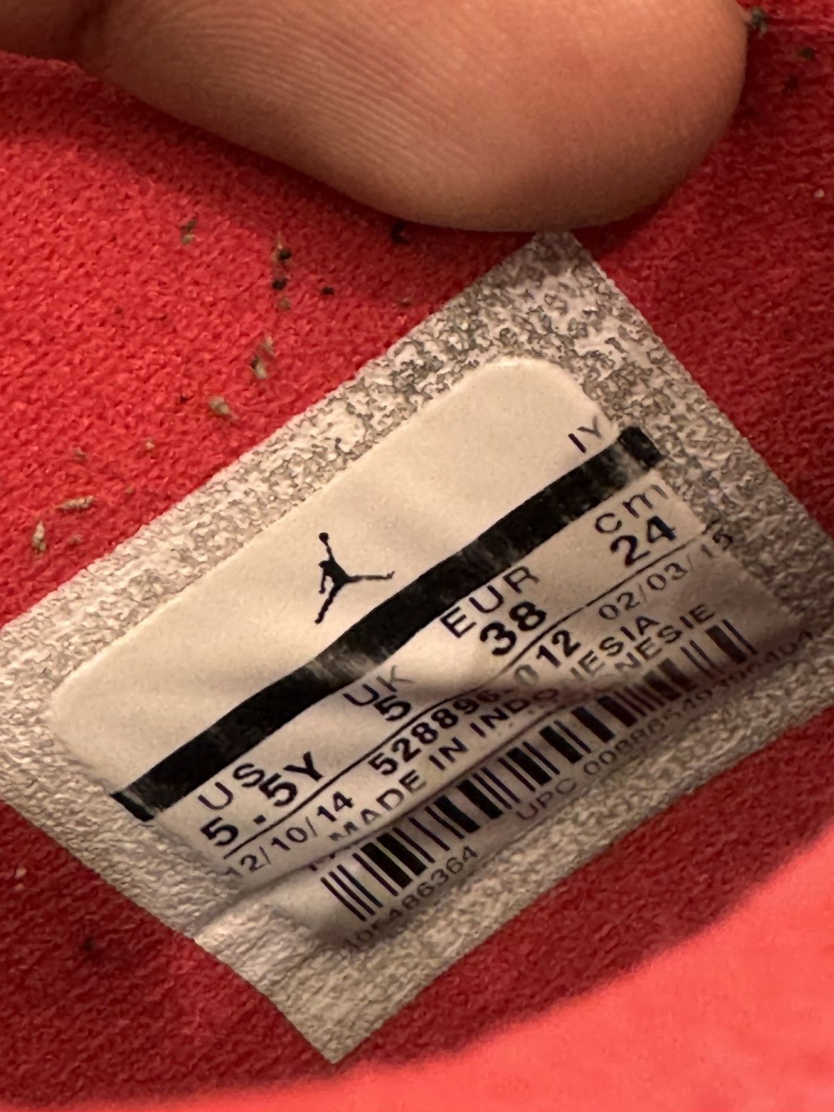 Jordan Brand Air Jordan 11 Low Bred Size 5.5Y (2015) Size US 5.5 / EU 38 - 9 Thumbnail