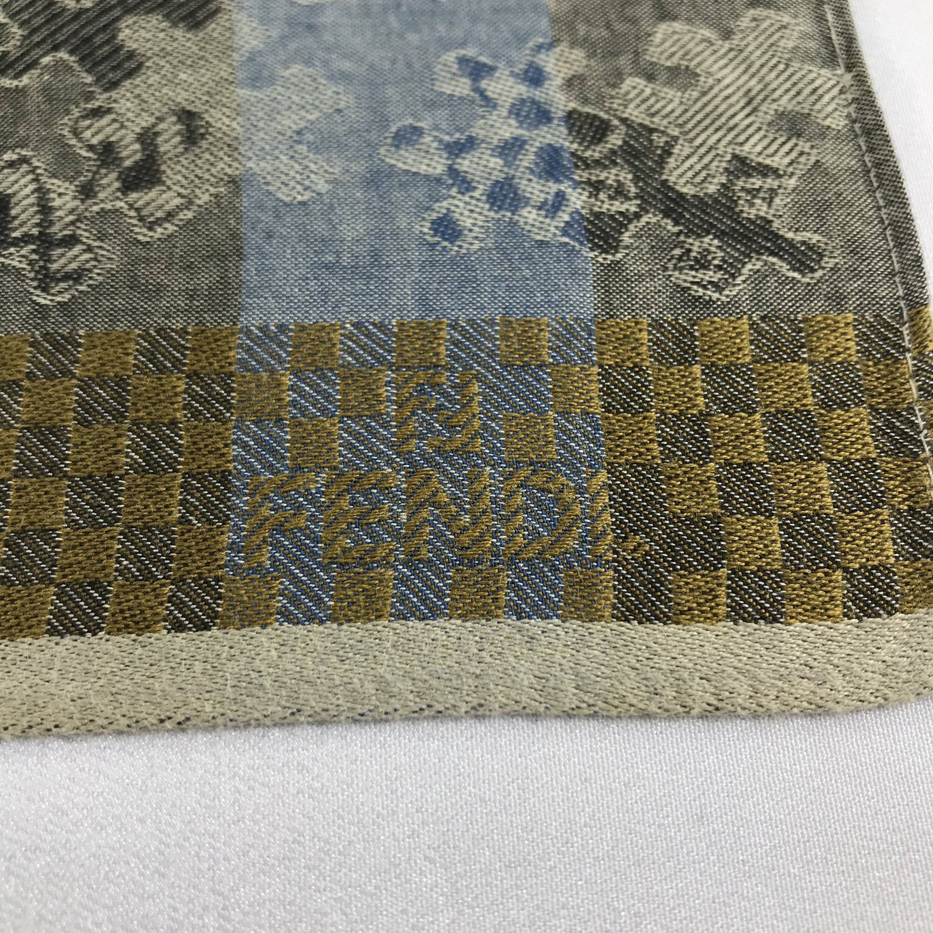 Japanese Brand VINTAGE Fendi Jigsaw Handkerchief Bandana Neckerchief H752 Size ONE SIZE - 3 Thumbnail