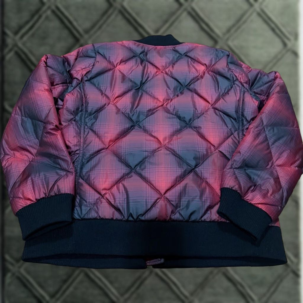 Eddie Bauer Eddie Bauer Down Jacket 1936 Skyliner Model Red Plaid Quilted Large Puffer Jacket Size L / US 10 / IT 46 - 1 Thumbnail
