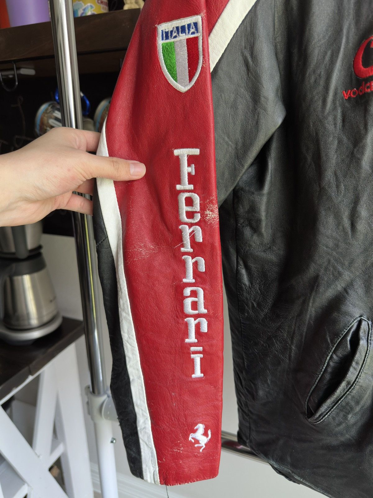 Ferrari Vintage Ferrari Racing Leather Jacket Size US M / EU 48-50 / 2 - 5 Thumbnail