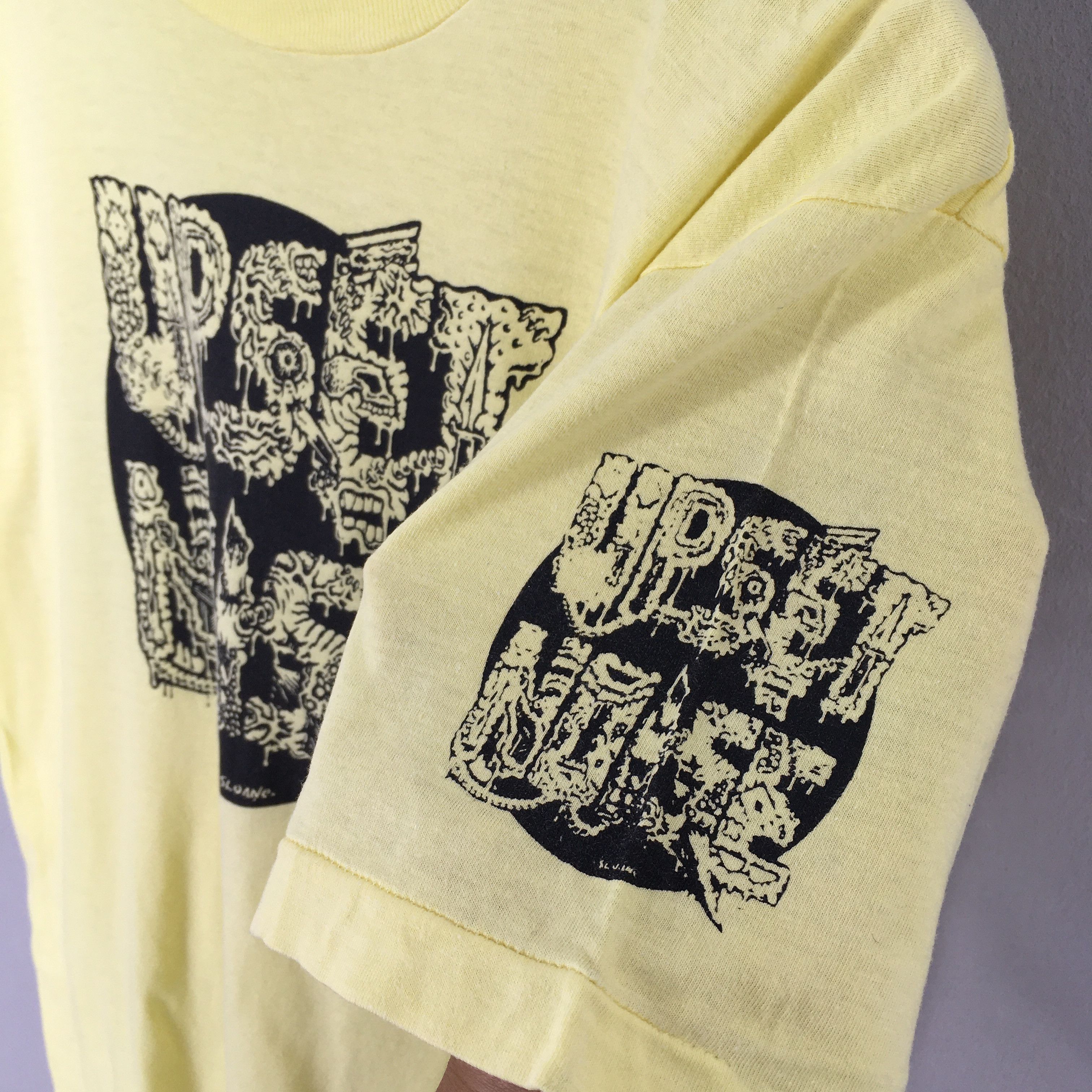 Band Tees × Vintage Vintage 80's Upset Noise Tour Rock Hageland Record T shirt S Size US S / EU 44-46 / 1 - 5 Thumbnail