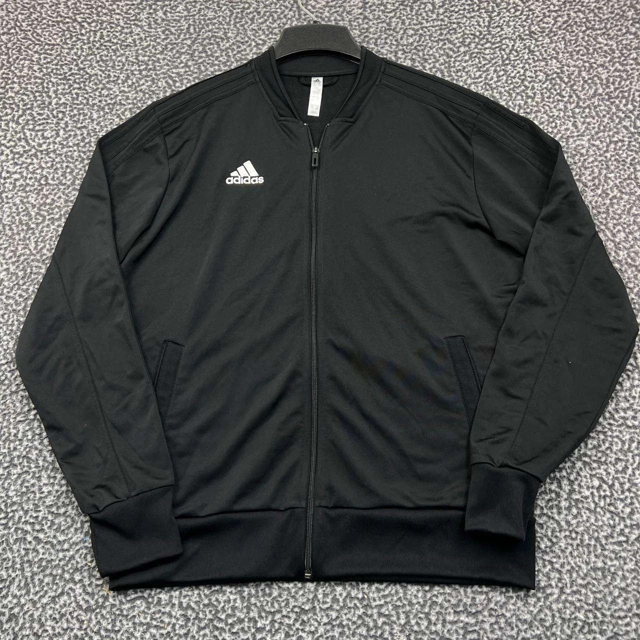 Adidas Adidas Track Jacket Men Full Zip Athletic Gym Workout L Size US L / EU 52-54 / 3 - 1 Thumbnail