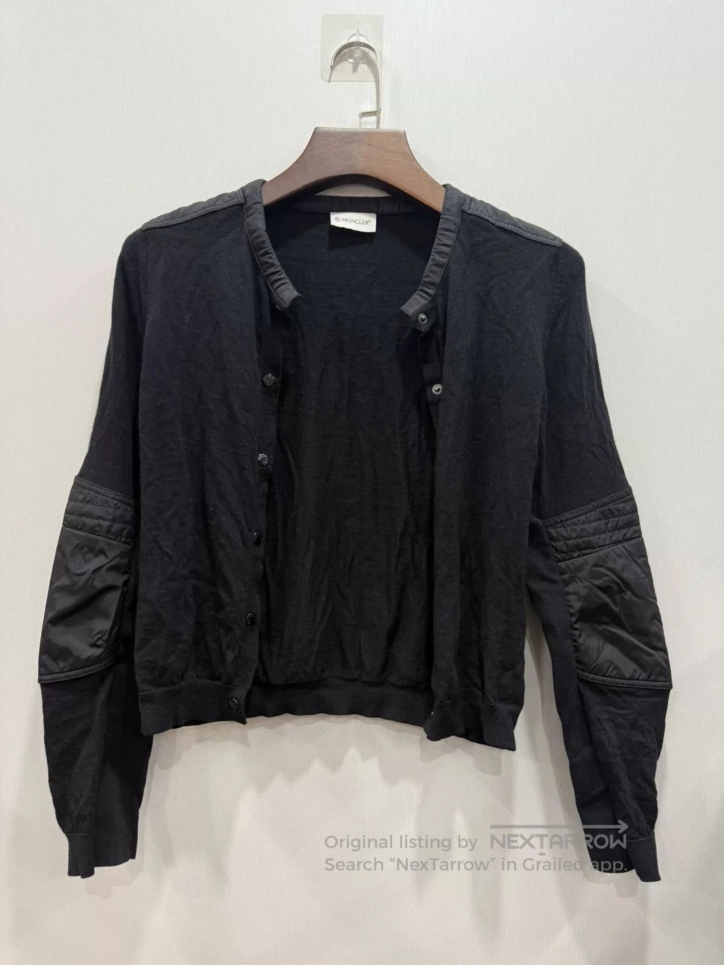 Moncler Moncler Black Cardigan Jacket. Size US M / EU 48-50 / 2 - 1 Thumbnail