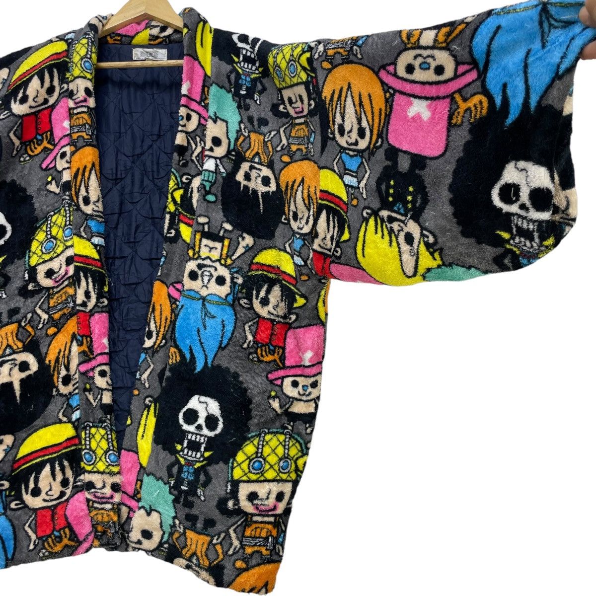 Japanese Brand Vintage Full Print Anime Onepiece Kimono Jacket Size US L / EU 52-54 / 3 - 4 Thumbnail