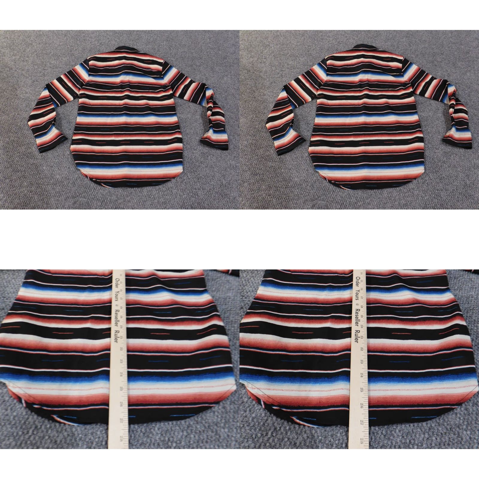 Ralph Lauren Ralph Lauren Shirt Mens XS Red Striped Button-Up City Woven Button-Down Collar Long Sleeve Casual Regular Size US XS / EU 42 / 0 - 8 Thumbnail