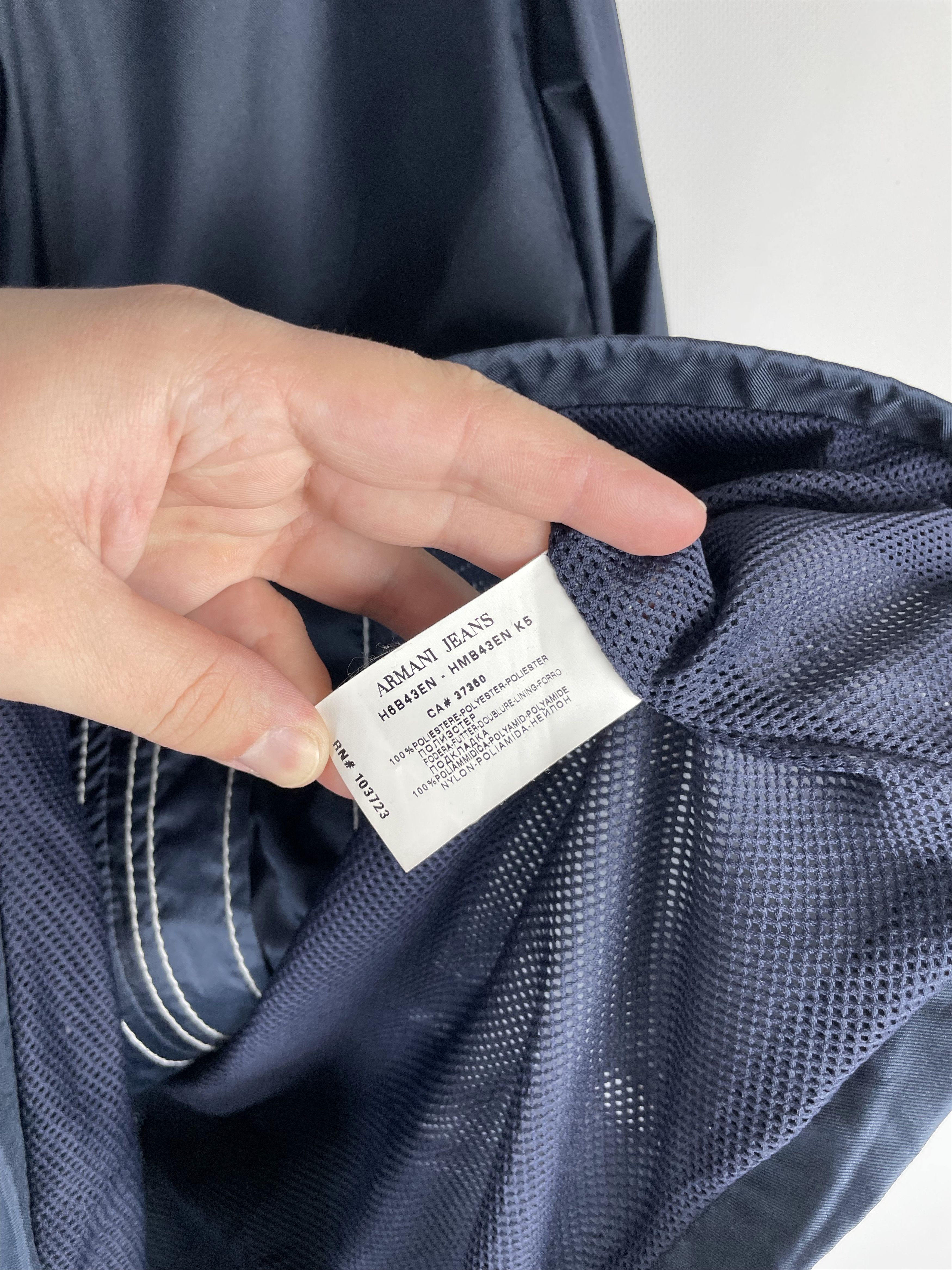 Emporio Armani × Vintage Armani Jeans jacket Size US L / EU 52-54 / 3 - 8 Thumbnail