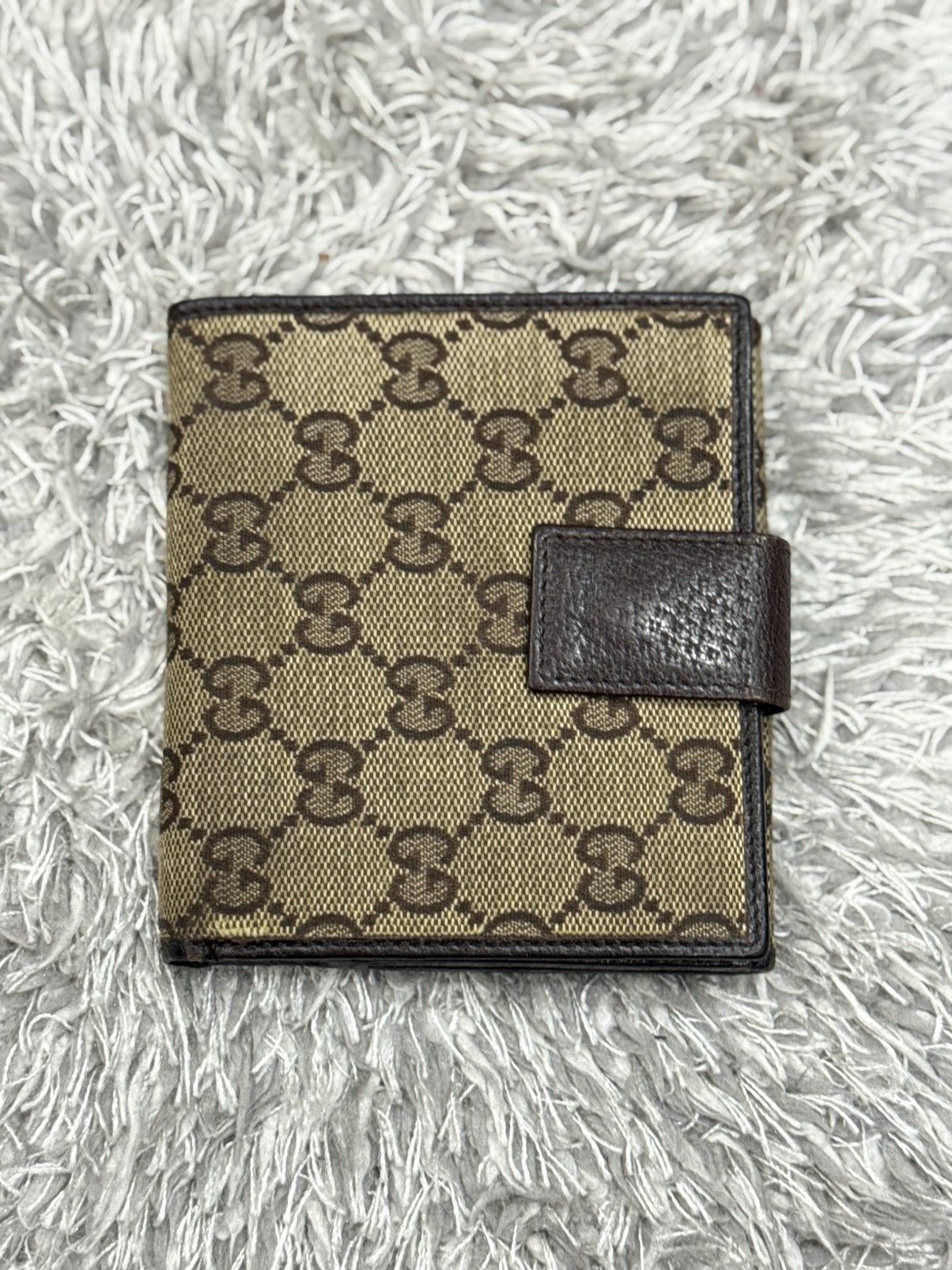 Gucci VINTAGE GUCCI GG CANVAS BI-FOLD WALLET Size ONE SIZE - 2 Thumbnail