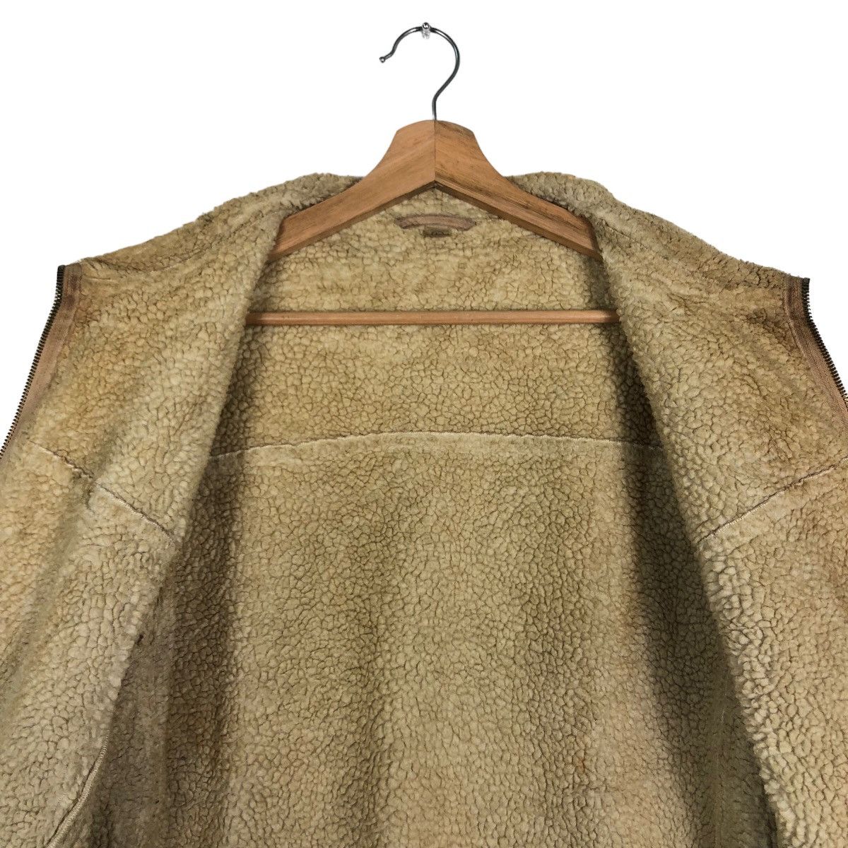 Japanese Brand 🔥90’s Vintage Moleskin Leather Mink Fur Lining Uniqlo Japan Size US L / EU 52-54 / 3 - 11 Thumbnail