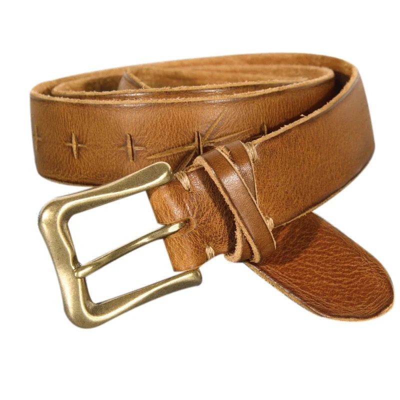 Japanese Brand × Vintage Soft leather belt Size ONE SIZE - 5 Thumbnail