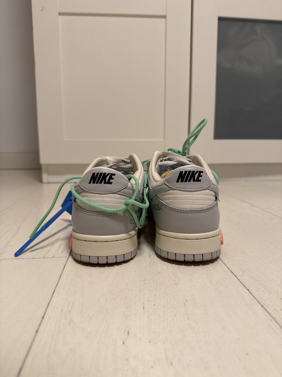 Nike × Off-White off white dunk lot 26 Size US 10 / EU 43 - 4 Thumbnail