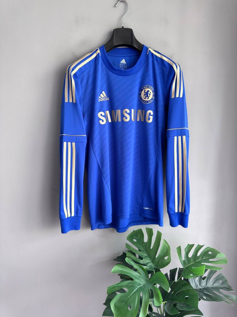 Adidas Chelsea FC 2012/13 Home Long Sleeve Soccer Jersey, Size M Size US M / EU 48-50 / 2 - 1 Thumbnail
