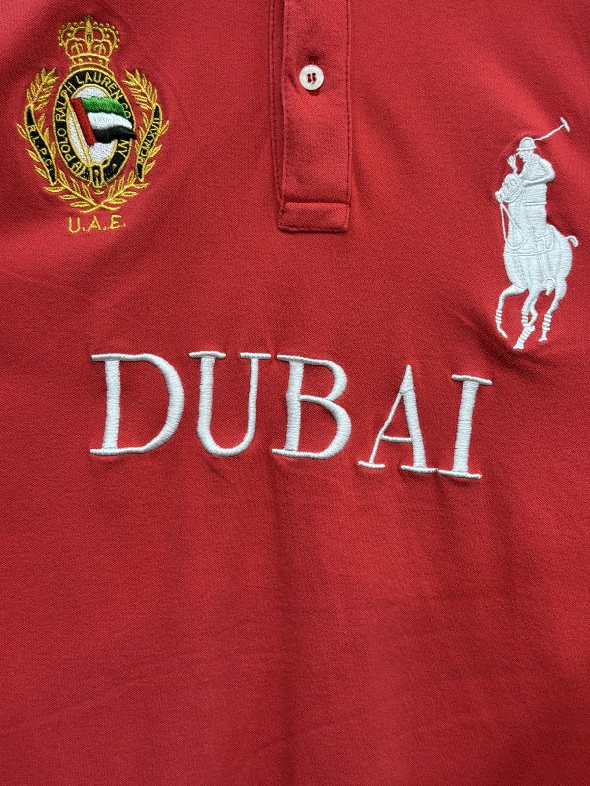 Polo Ralph Lauren Vintage Polo by Ralph Lauren "Dubai" Polo Shirt Size XXL / US 16-18 / IT 52-54 - 3 Thumbnail