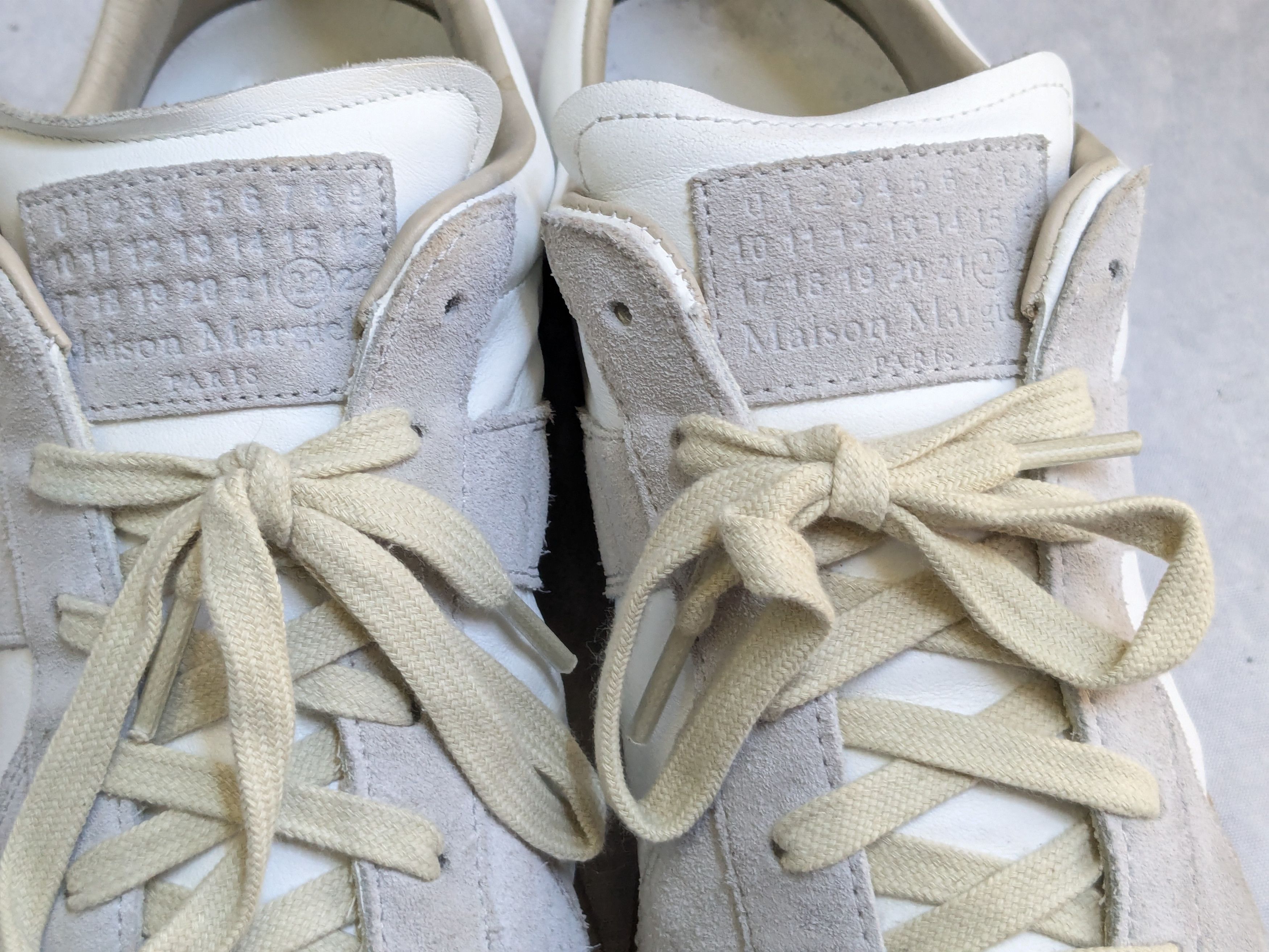 Maison Margiela Maison Margiela Replica GAT 11 44 White Gray Gum Low Tops Size US 11 / EU 44 - 3 Thumbnail