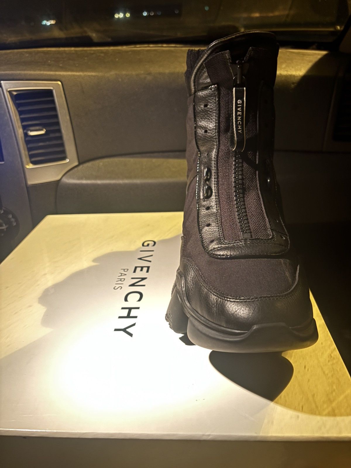 Givenchy Givenchy — JAW high sneakers in nylon and leather Size US 9.5 / EU 42-43 - 19 Thumbnail