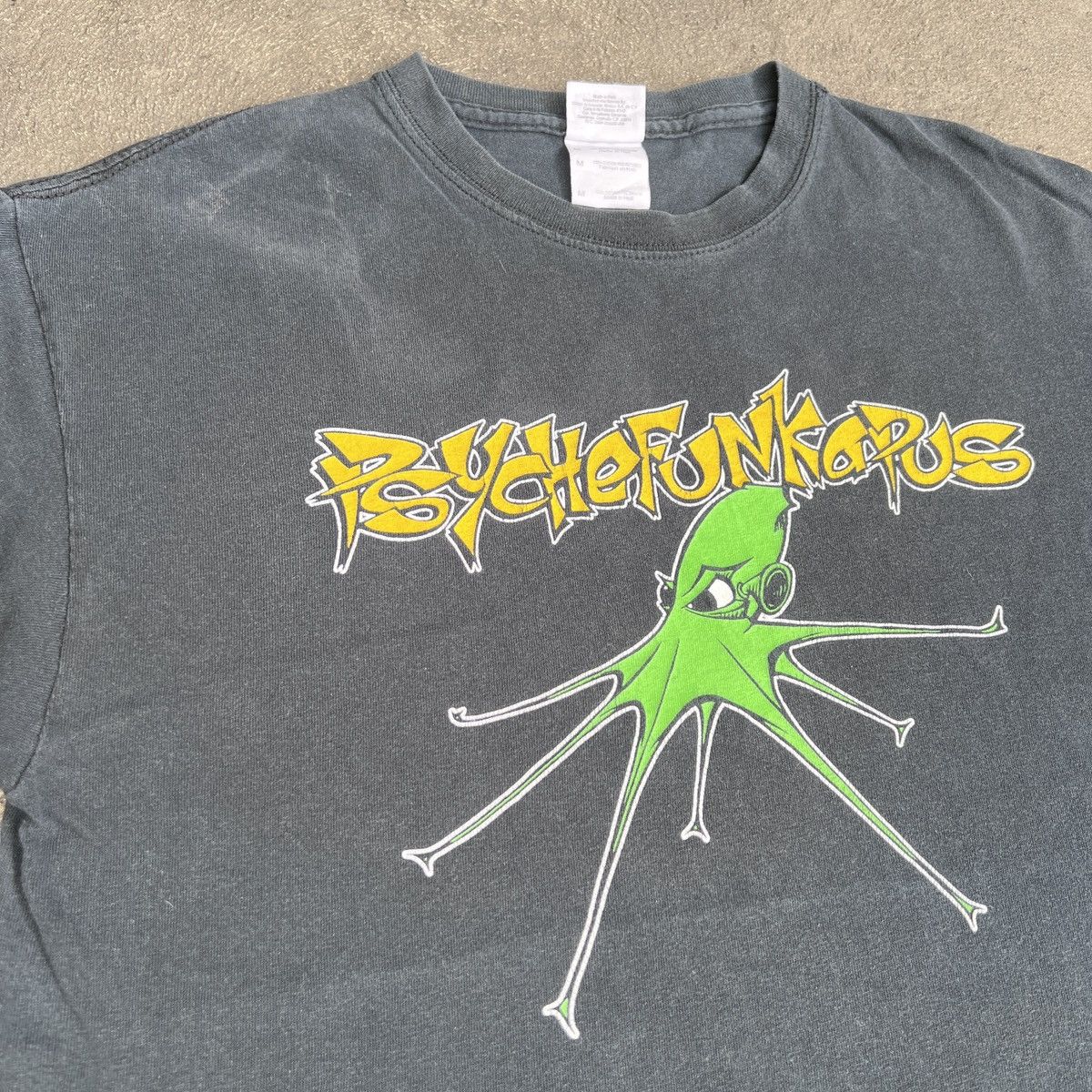 Band Tees Rare Vintage Y2K Psychefunkapus funk metal Promo Tee Faded Size US M / EU 48-50 / 2 - 1 Thumbnail