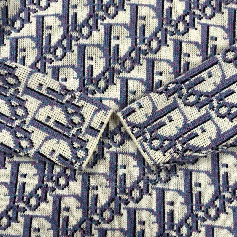 Other Dior Blue Wool Pullover Sweater for Men . Size US XL / EU 56 / 4 - 5 Thumbnail