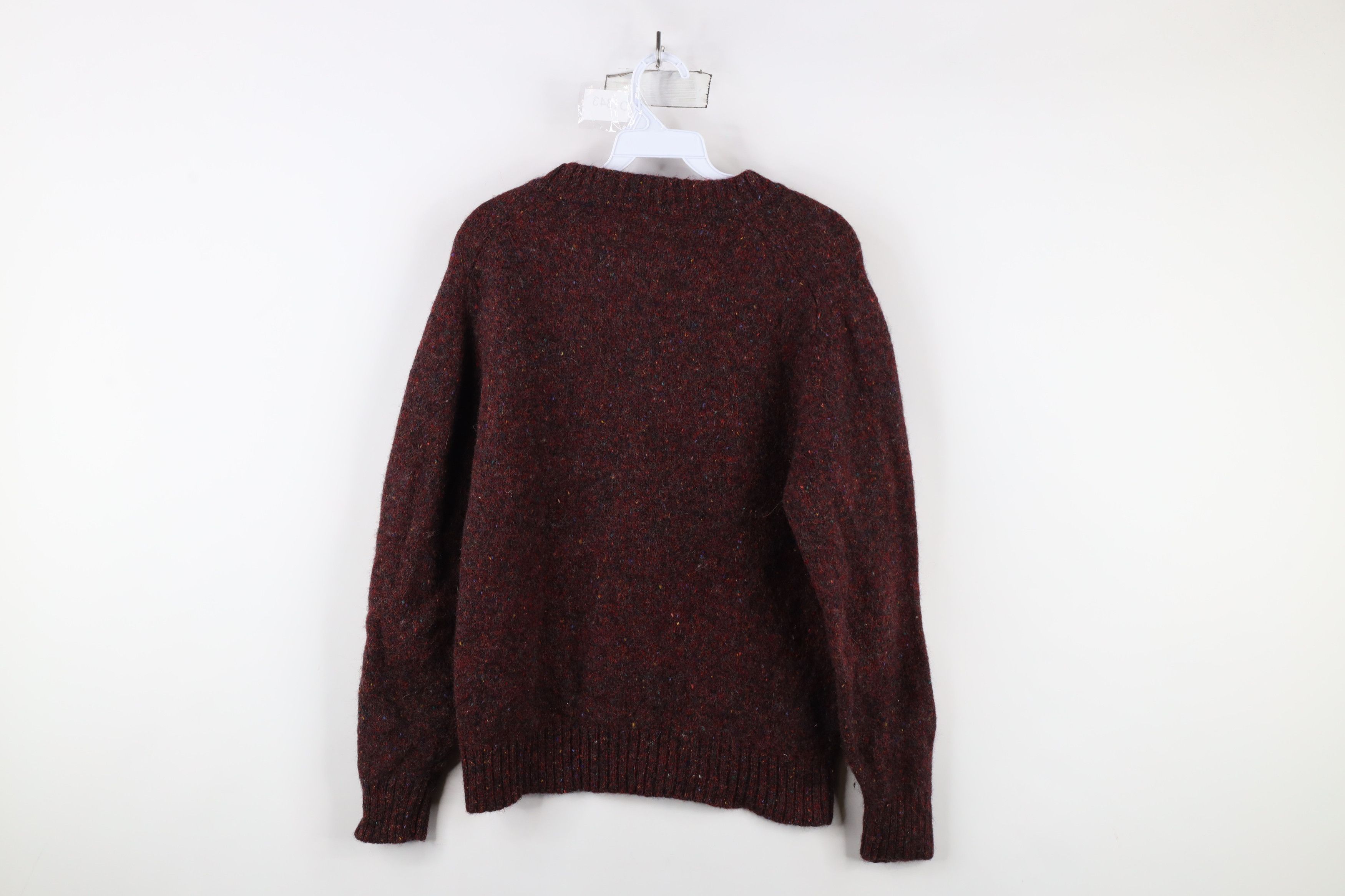 Vintage Vintage 90s Streetwear Wool Blend Knit Rainbow Fleck Sweater Size M / US 6-8 / IT 42-44 - 6 Thumbnail