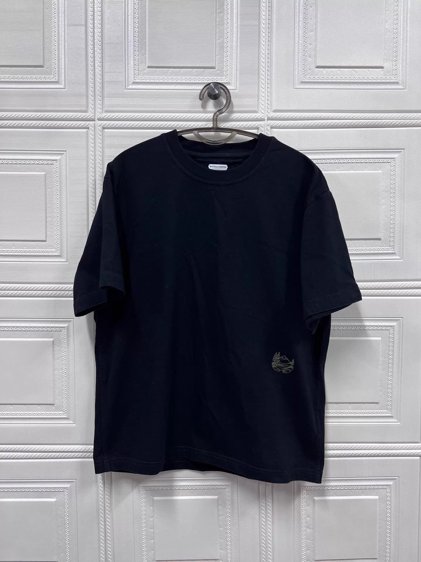 Bottega Veneta BV FW25 Embroidered Heavy SS Tee XS 99 New Size XS / US 0-2 / IT 36-38 - 1 Thumbnail