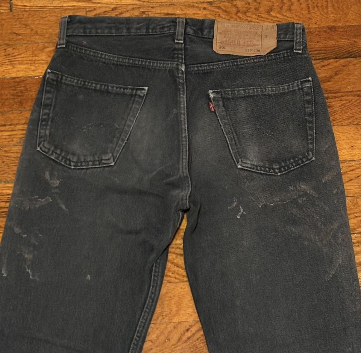 Levi's Levis 501 Early 1990s Original Button Fly Size US 32 / EU 48 - 3 Thumbnail