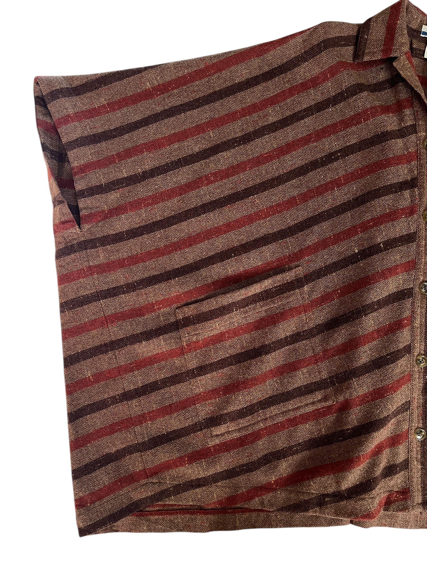 Issey Miyake Vintage 70s Issey Miyake Rug Button Up Poncho Size US M / EU 48-50 / 2 - 4 Thumbnail