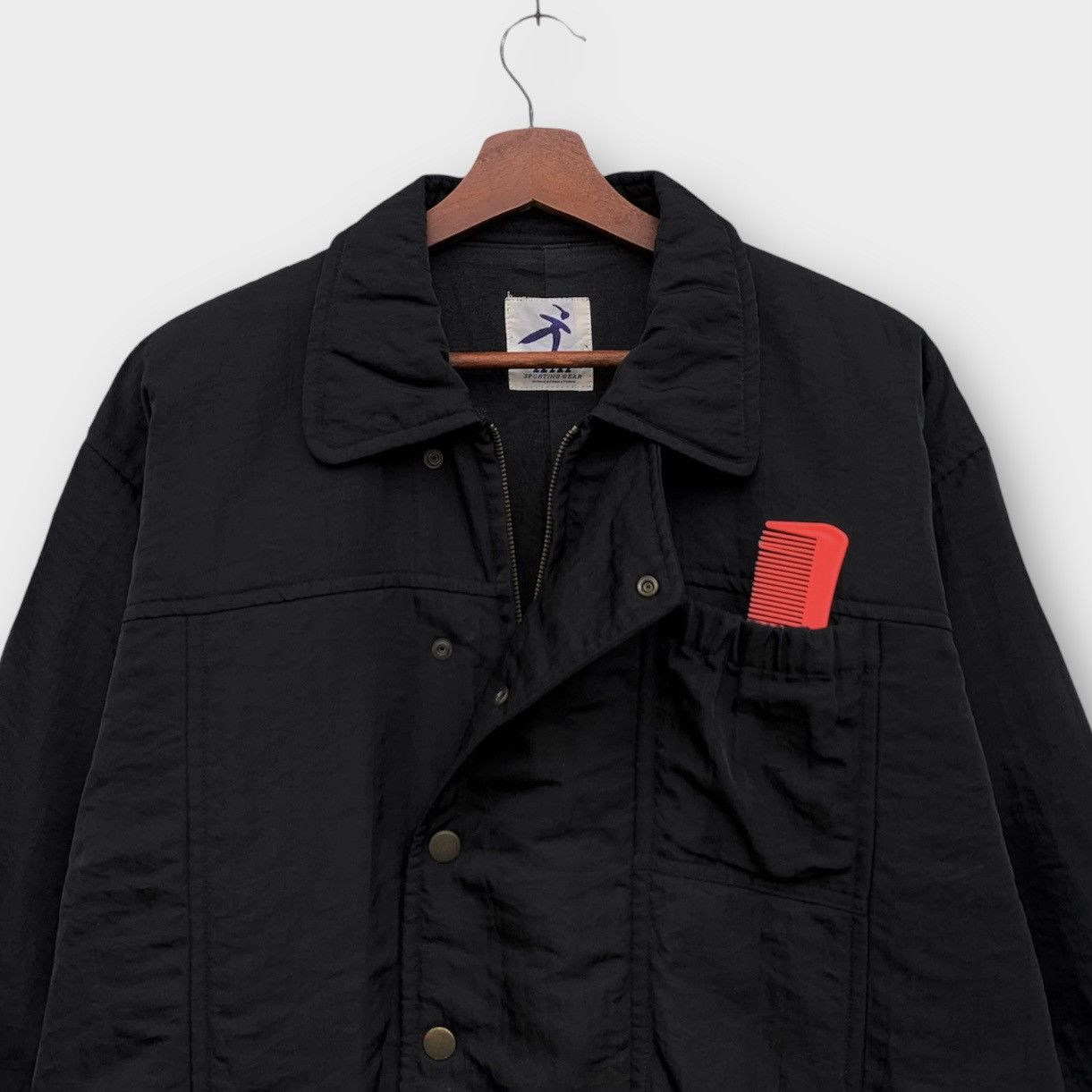 Issey Miyake ISSEY MIYAKE STUDIO VINTAGE MILITARY PARKA NYLON JACKET SNAP Size US L / EU 52-54 / 3 - 10 Thumbnail