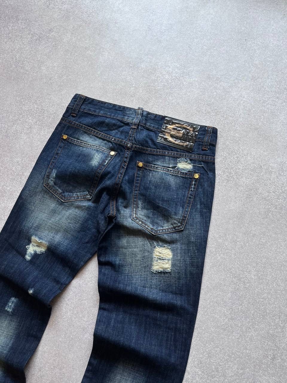 Just Cavalli Vintage Just Cavalli Patchwork Baggy Flared Jeans 30 Size US 30 / EU 46 - 5 Thumbnail
