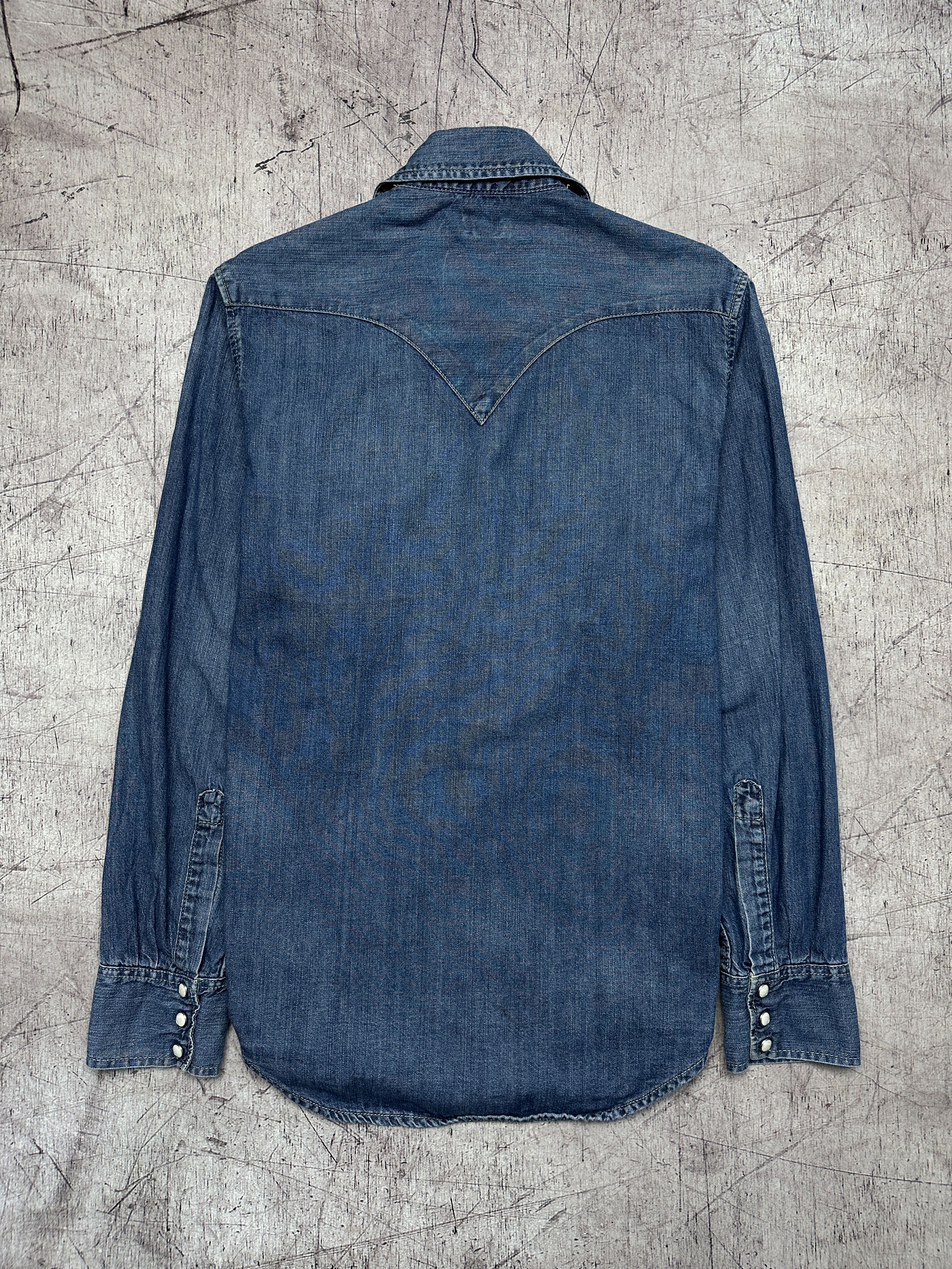 Levi's Levi's Vintage Mens Denim Shirt Size US S / EU 44-46 / 1 - 6 Thumbnail