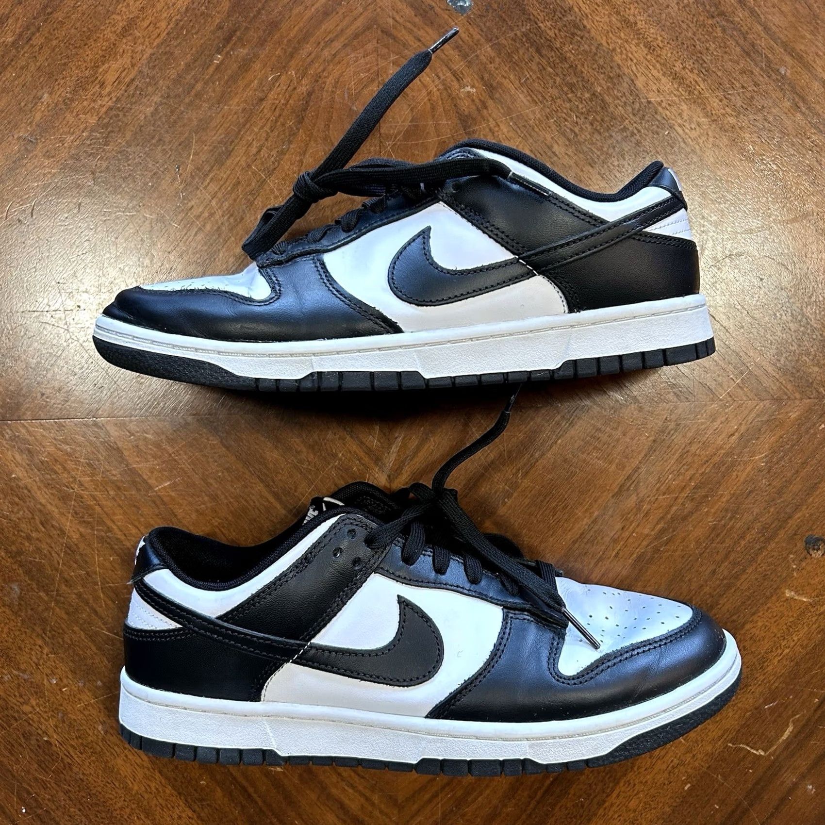 Nike Nike Dunk Low Panda Size 9.5 Black/White DD1391-100 2024 Used Men's Size US 10 / EU 43 - 2 Thumbnail