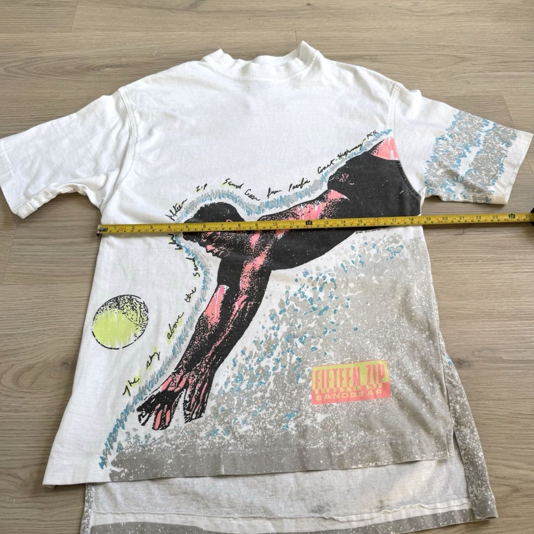 Vintage Vintage 90s PCH Beach Volleyball Shirt - Small White Size US S / EU 44-46 / 1 - 4 Thumbnail