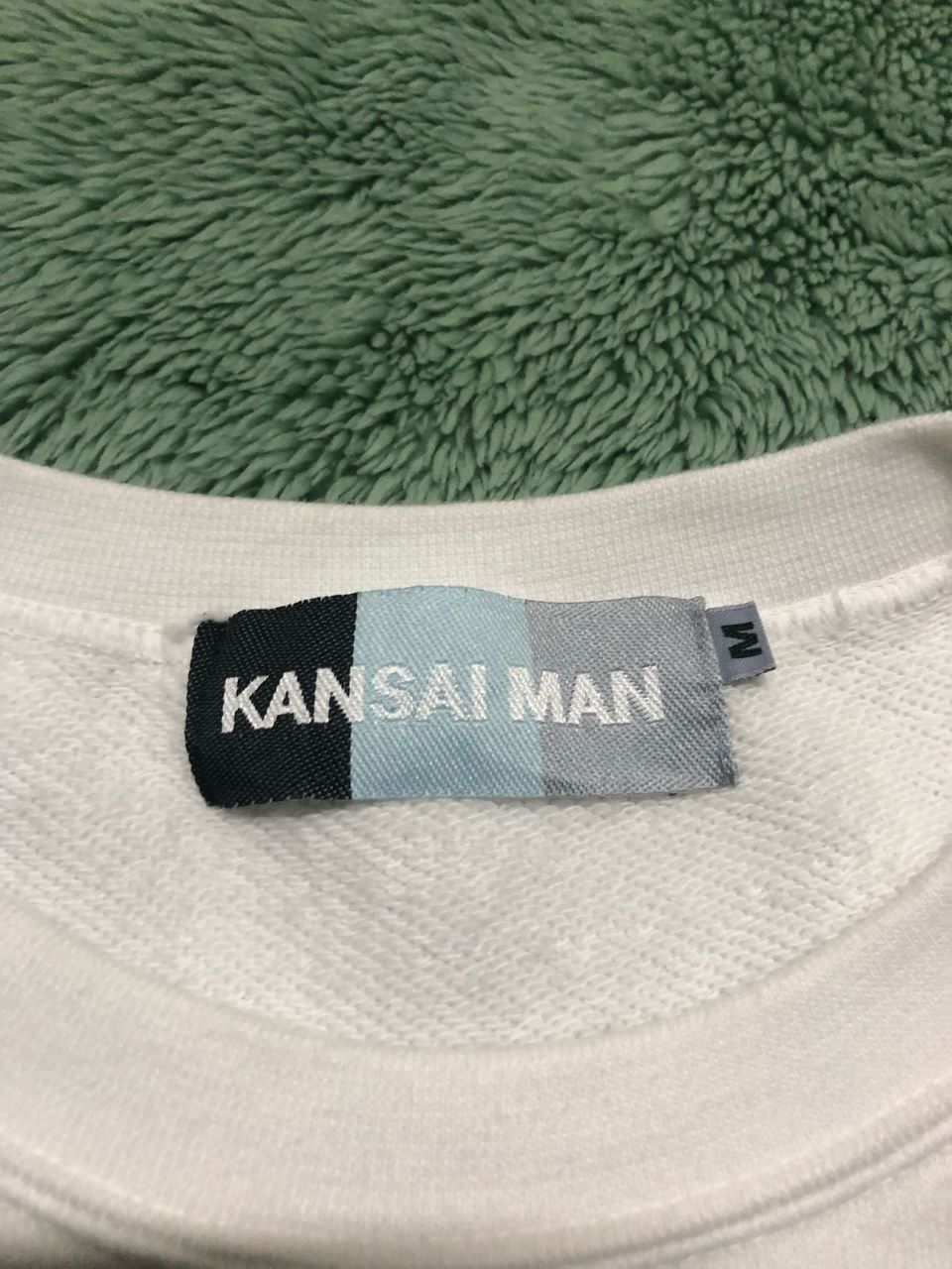 Kansai Yamamoto 90s Kansai Yamamoto Script Man Photo Sweatshirt Size US M / EU 48-50 / 2 - 11 Thumbnail