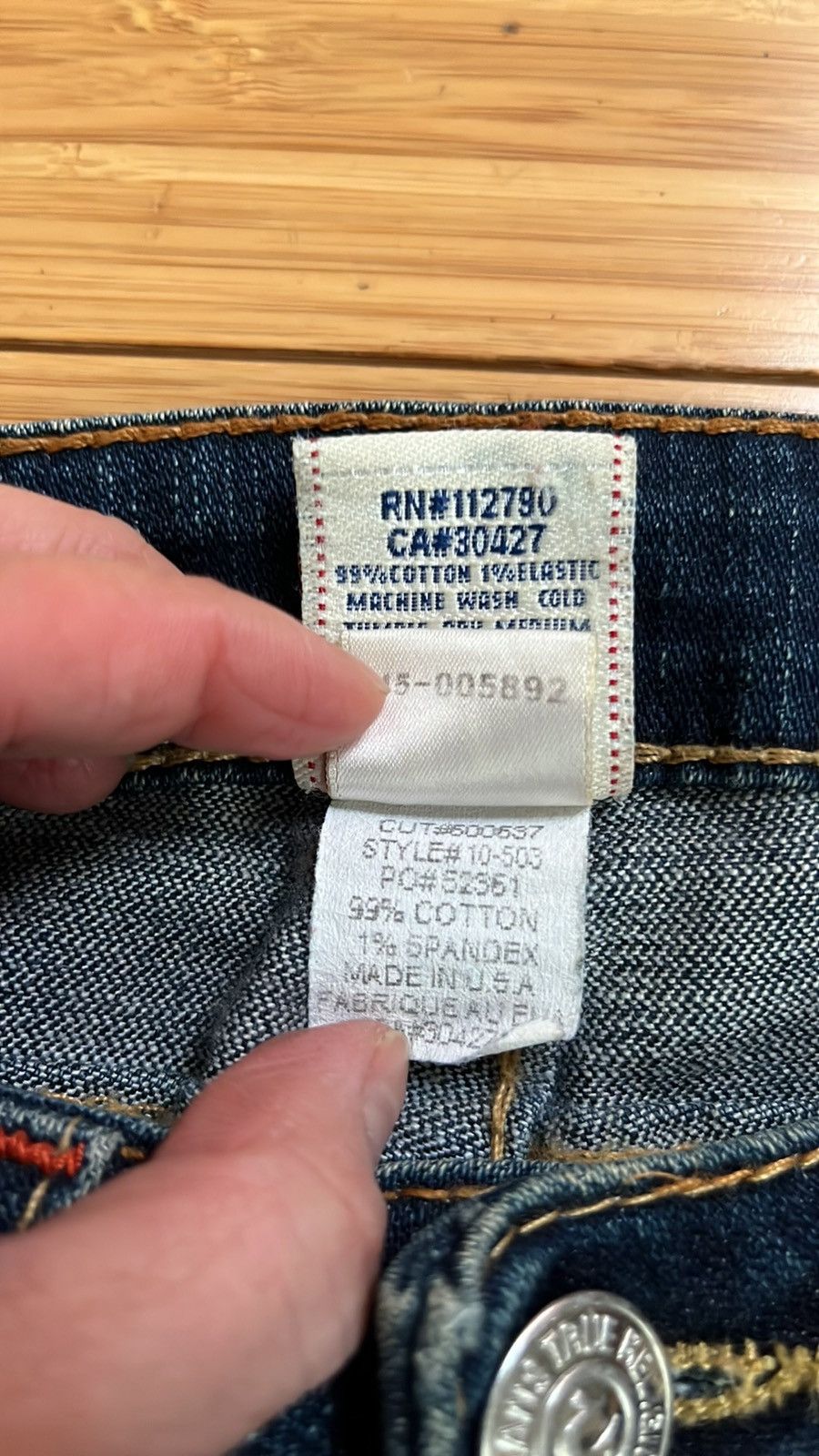 True Religion True Religion Women's Flared Jeans Size 26 Size 26" / US 2 / IT 38 - 8 Thumbnail