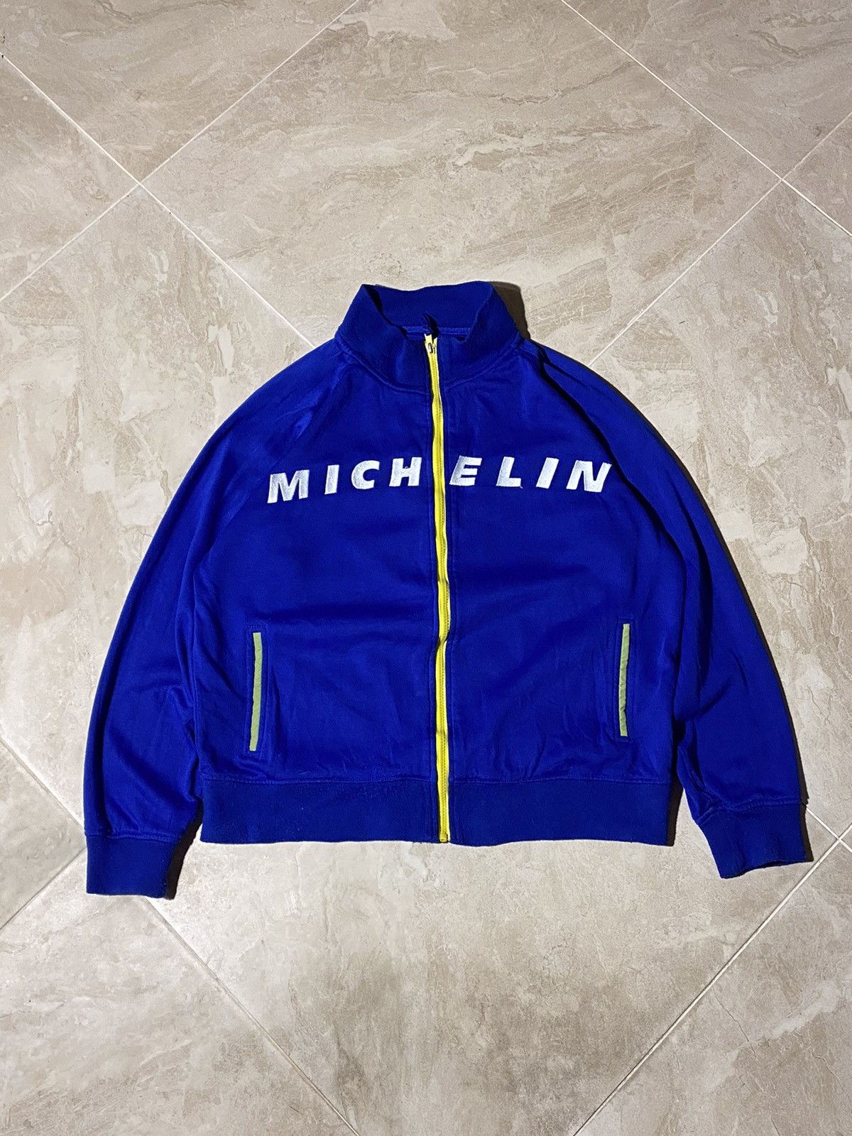 Vintage Vintage MICHELIN hype y2k racing core full zip sweatshirt Size US L / EU 52-54 / 3 - 1 Thumbnail