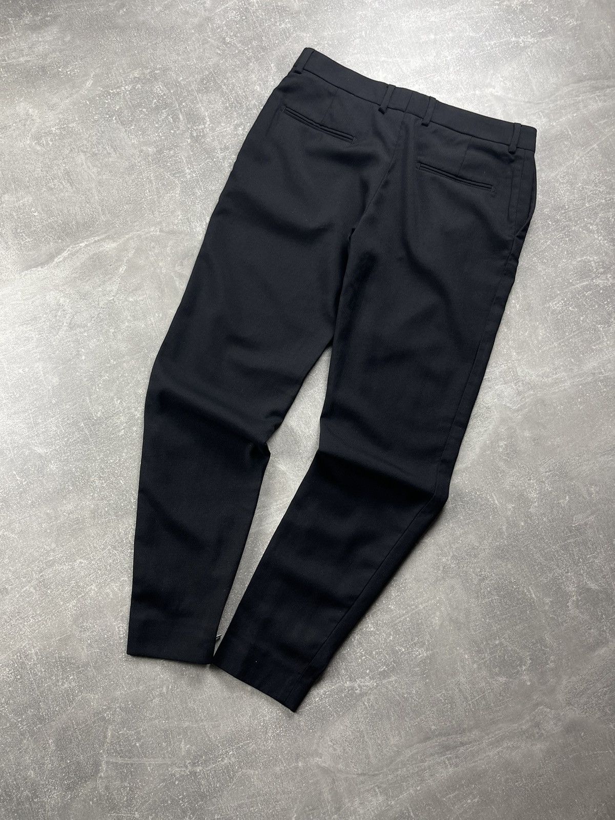 Saint Laurent Paris Saint Laurent Paris Uniform Slim Tapered Pants Black F38 S Size 40" / US 18 - 5 Thumbnail