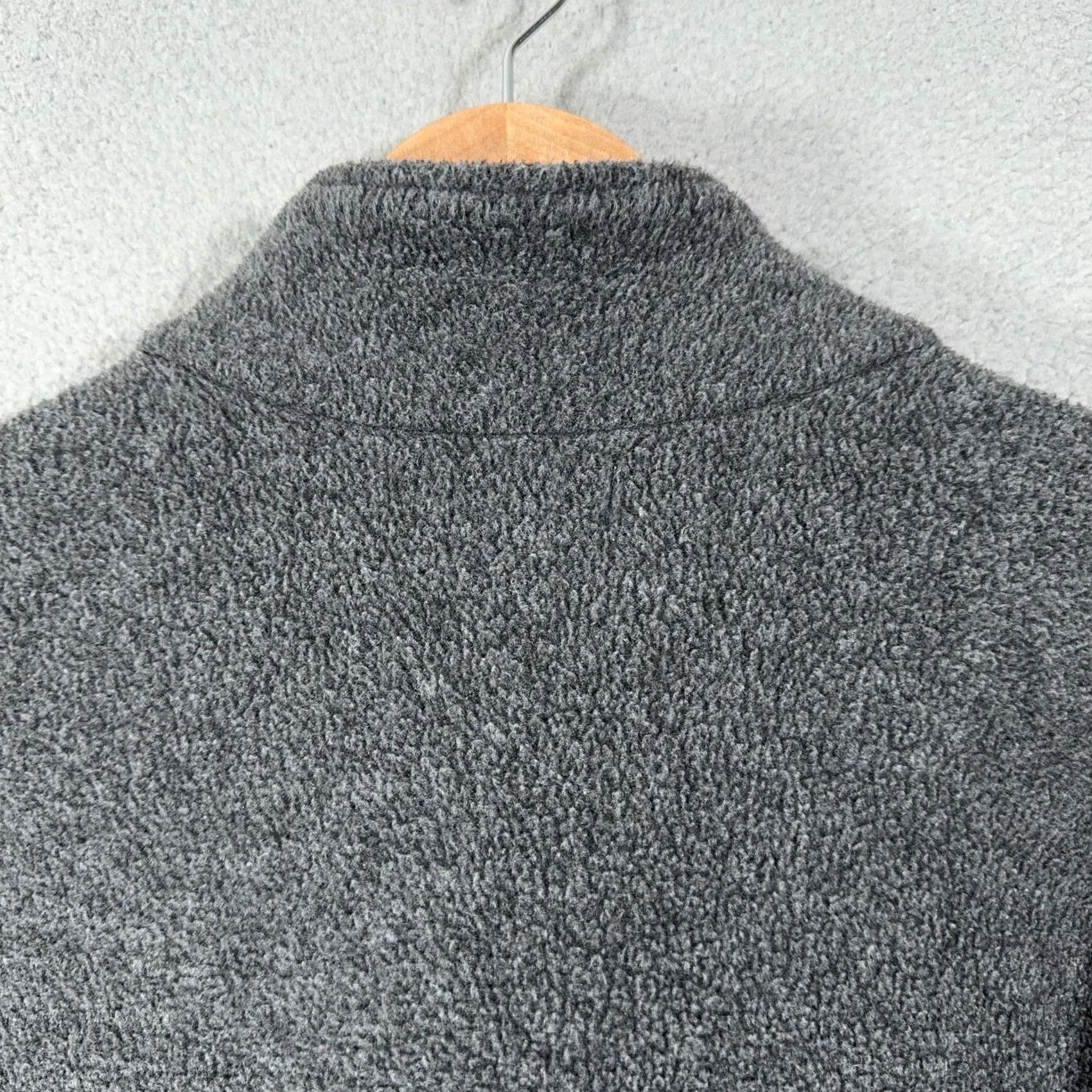 J.Crew VINTAGE J.CREW Oarsman Jacket Mens XL 1/4 Zip Fleece Pullover Sweatshirt Gray 90s Mens Size US XL / EU 56 / 4 - 7 Thumbnail