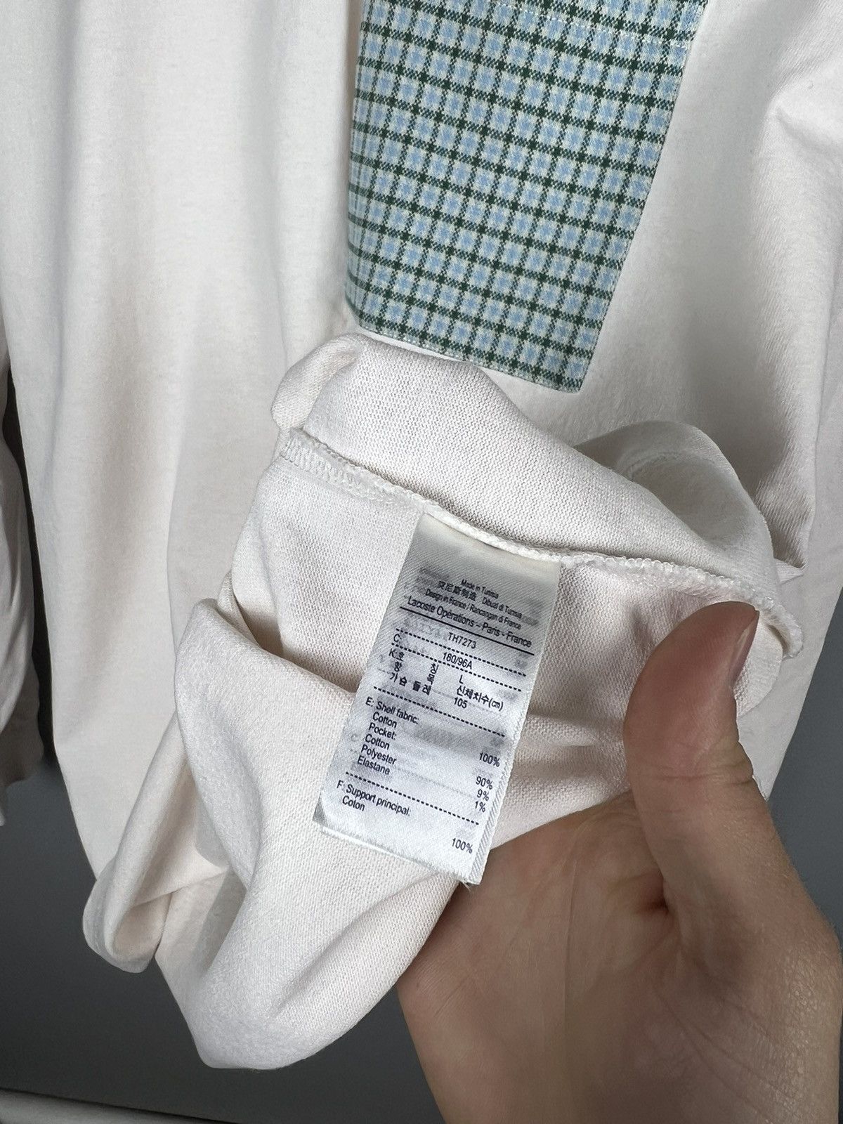 Lacoste Lacoste Live pocket long sleeve t-shirt Size US L / EU 52-54 / 3 - 6 Thumbnail