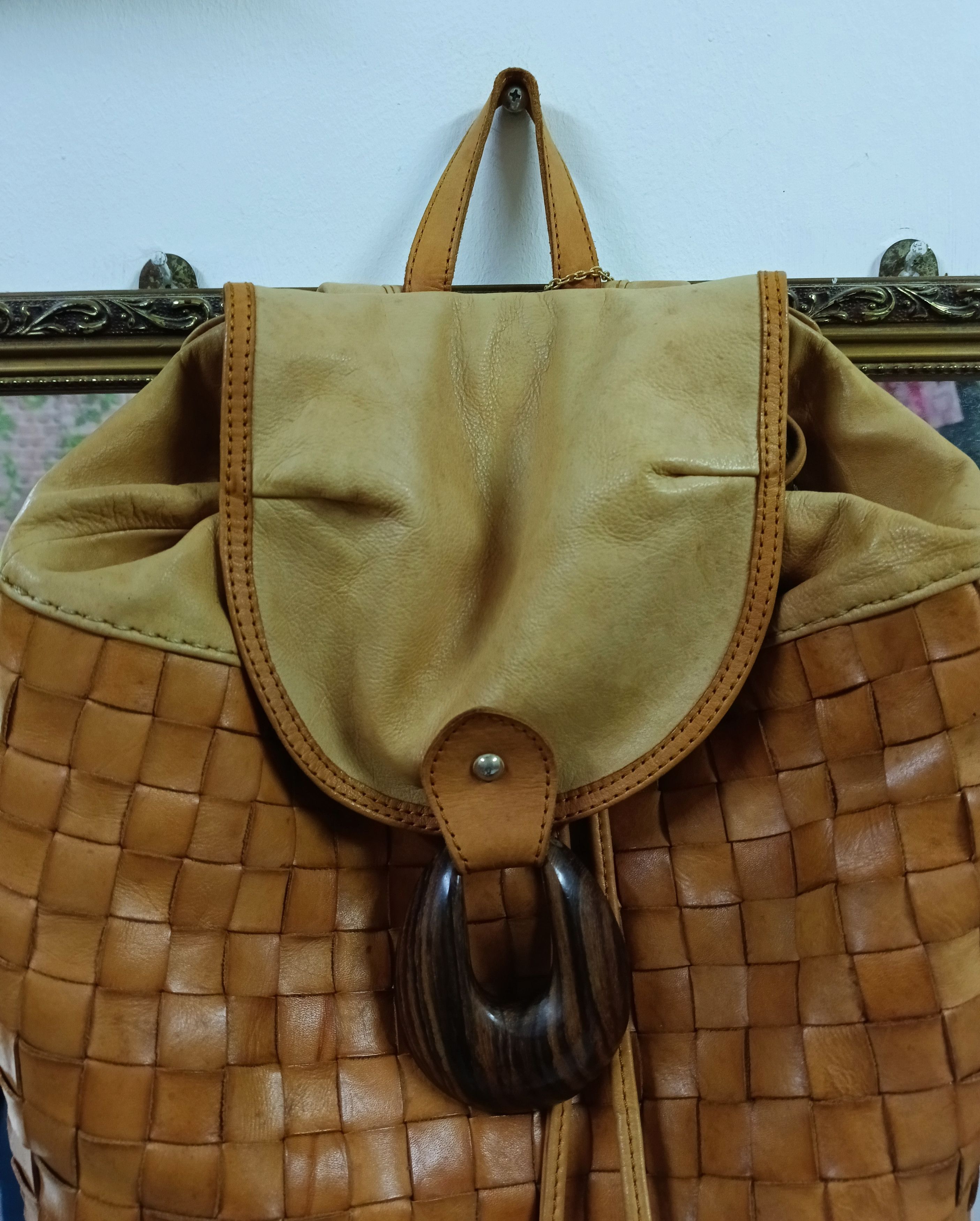 Leather PATINA LEATHER UNISEX ROBILA BAGPACK Size ONE SIZE - 3 Thumbnail