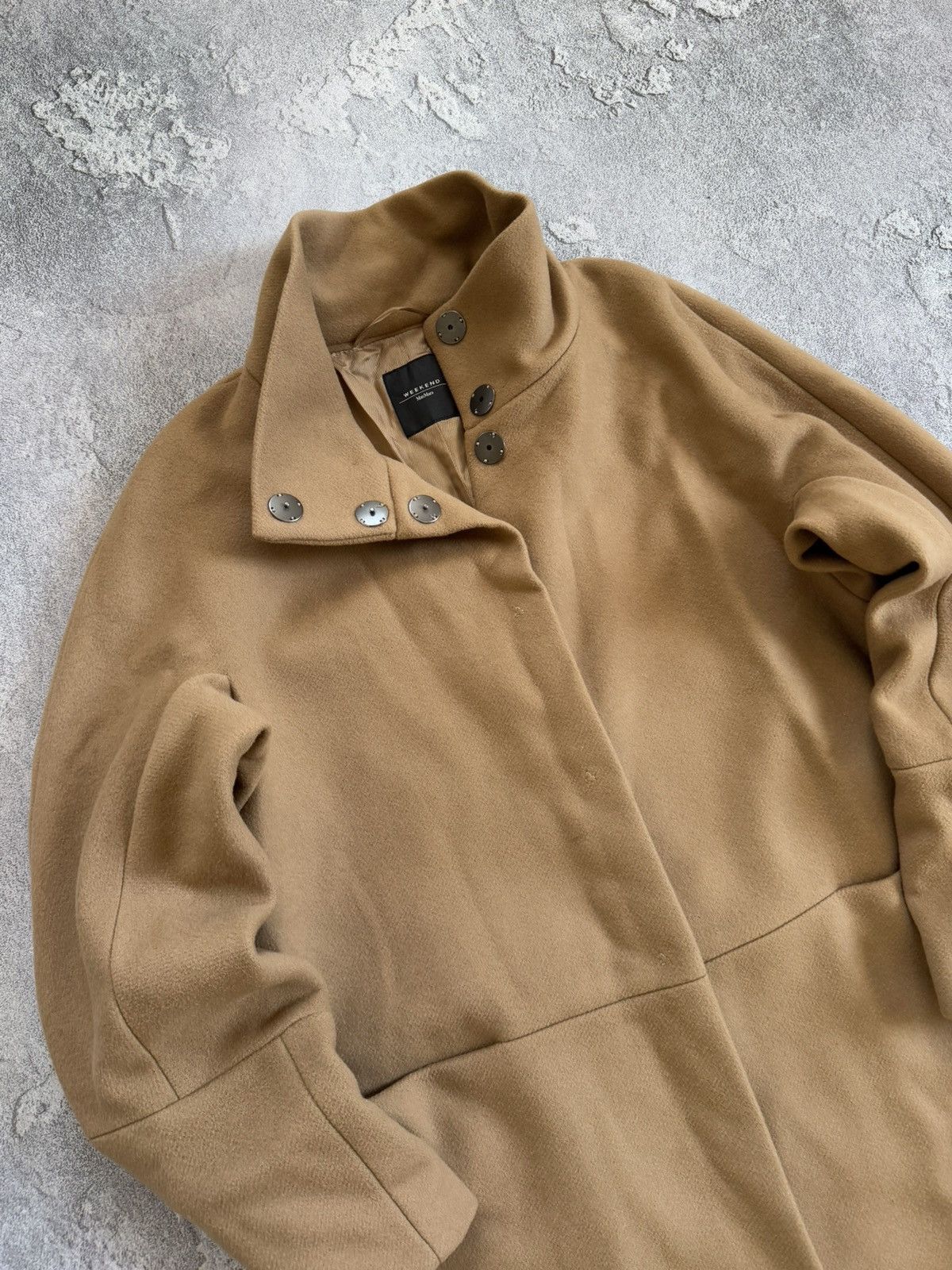 Max Mara × Weekend Max Mara Weekend Max Mara USA8/GB10 coat long wool blazer jacket Size M / US 6-8 / IT 42-44 - 2 Thumbnail