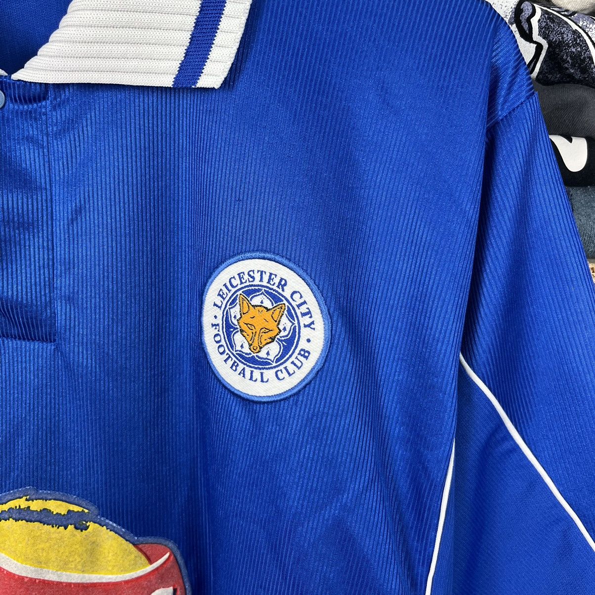 Le Coq Sportif 2000/01 LE COQ SPORTIF HOME LEICESTER CITY SOCCER JERSEY Size US XL / EU 56 / 4 - 5 Thumbnail