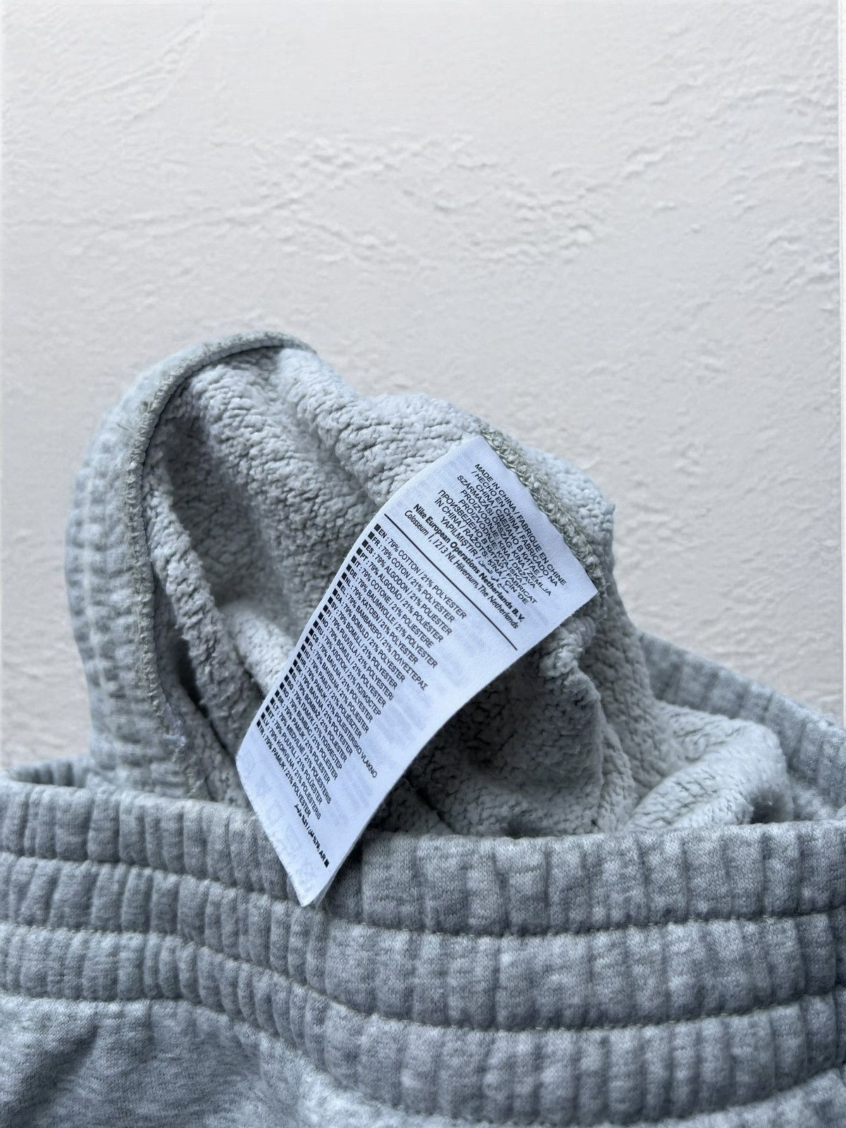 Nike × Vintage NIKE GREY SWEATPANTS HEAVY COTTON TRACK PANTS VINTAGE WIDE Size US 34 / EU 50 - 6 Thumbnail