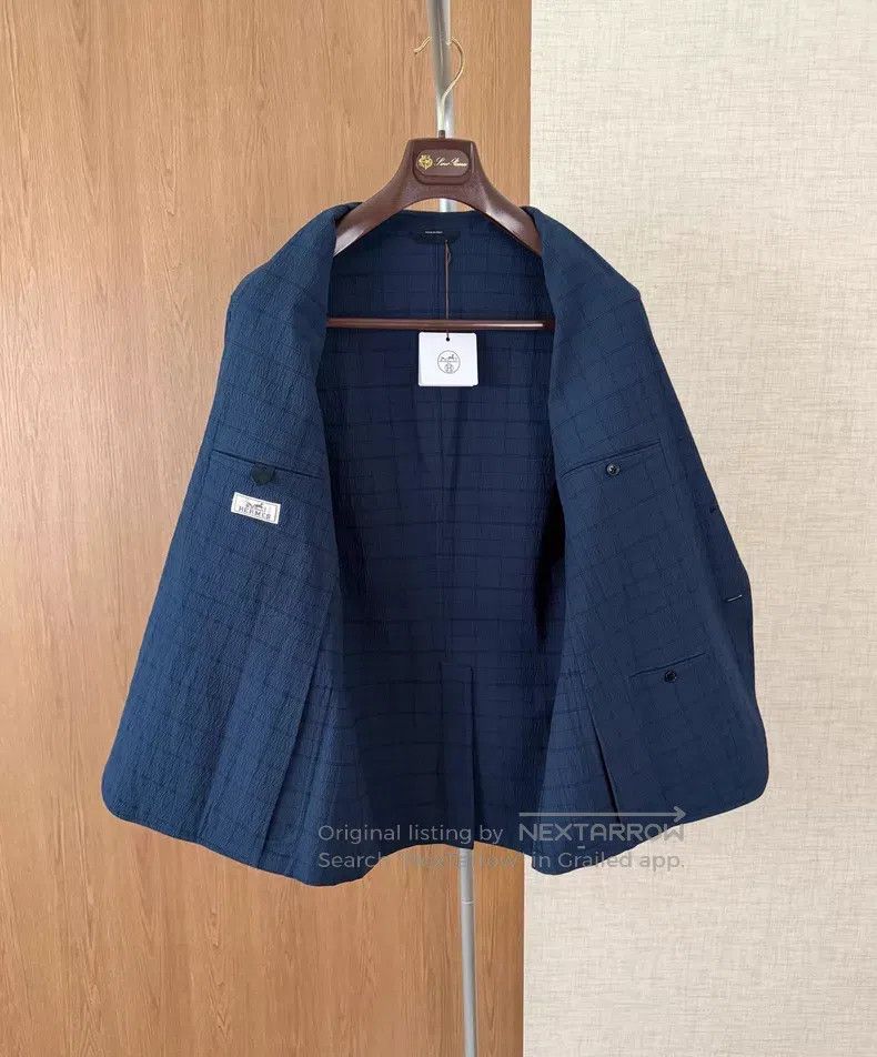 Hermes Hermes Spring/Summer Men's Casual Jacket Size US L / EU 52-54 / 3 - 5 Thumbnail