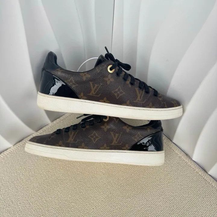Louis Vuitton Louis Vuitton Frontrow Monogram Low-Top Sneakers -2508 Size US 6 / IT 36 - 6 Thumbnail