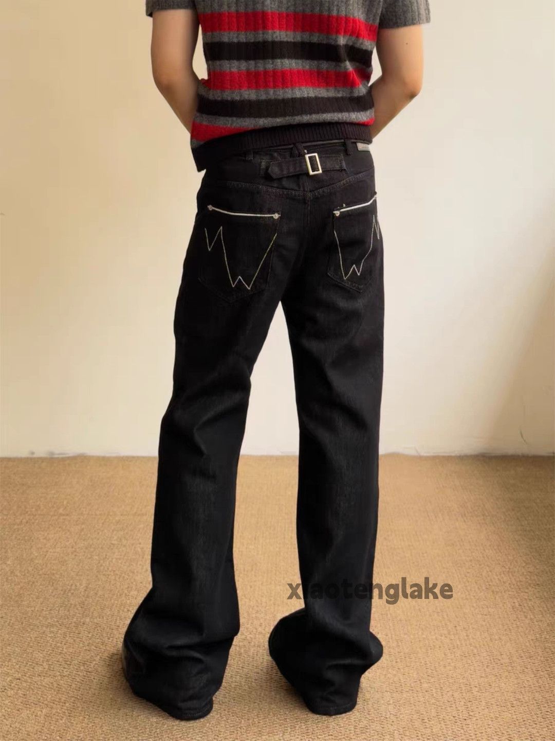 Jean xz acne ourlegacy style bootcut flared grunge jeans Size US 33 - 1 Thumbnail