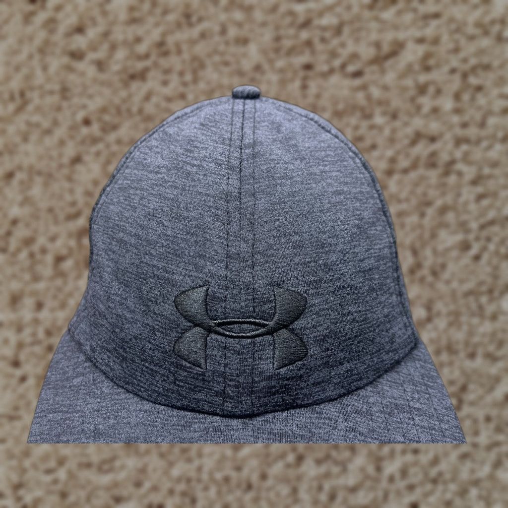 Under Armour Under Armour Hat Cap Strap Back One Size Gray 100% Polyester Adjustable Lightweight Unisex Adults Baseball Cap Sports Outdoor Activewear Cap Size ONE SIZE - 1 Thumbnail