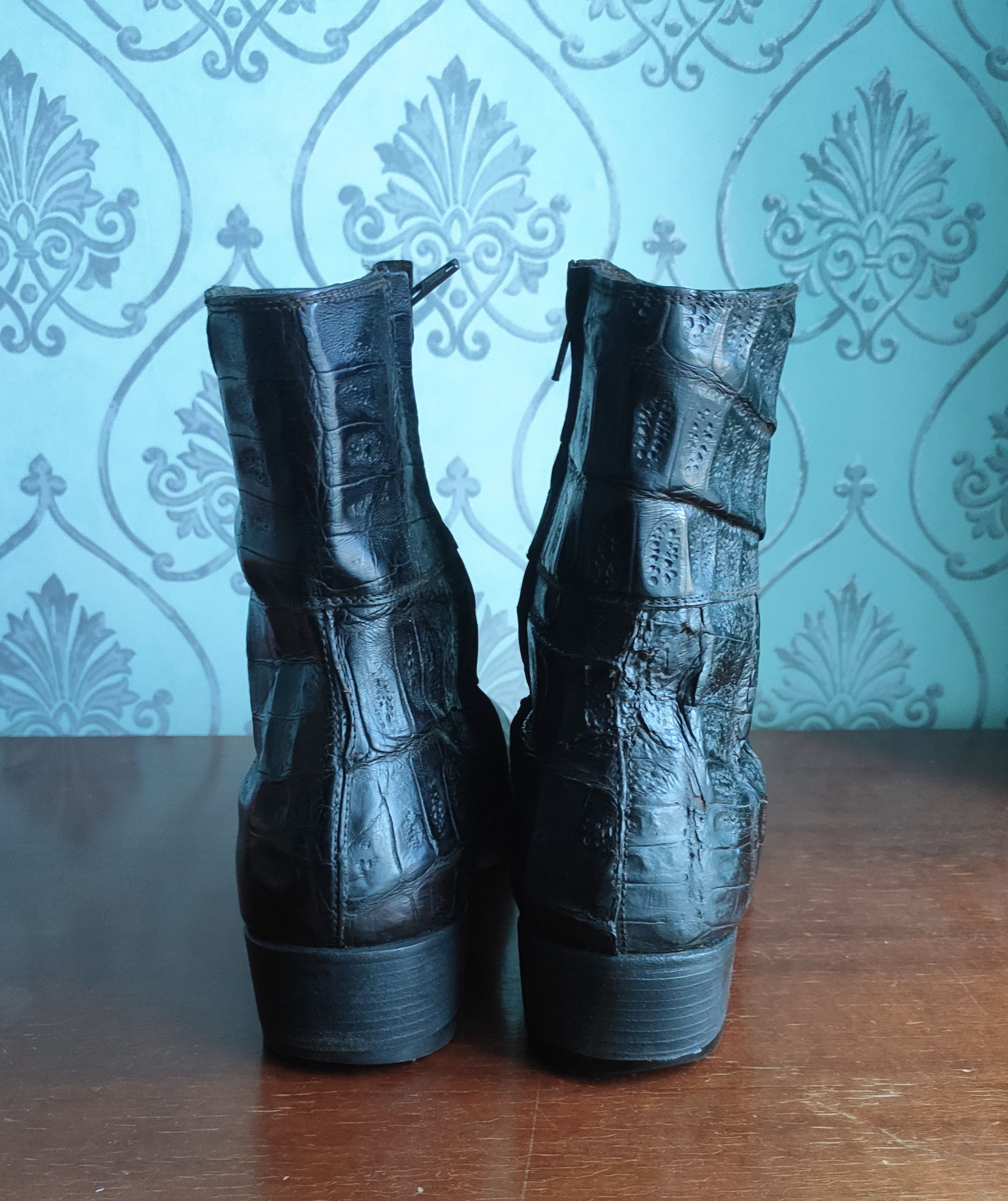 Gianni Barbato GRAIL! Alligator boots.Like Isaac Sellam or Guidi Size US 8.5 / EU 41-42 - 5 Thumbnail