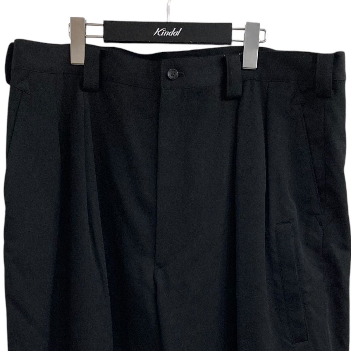 Yohji Yamamoto yohji yamamoto Wool GABARDINE Pants HS-P47-100 Size US 38 / EU 54 - 2 Thumbnail
