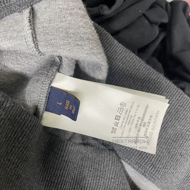 Louis Vuitton Louis Vuitton SS23 Solid Graphic Printed Zip Hooded Drawst Size US L / EU 52-54 / 3 - 6 Thumbnail