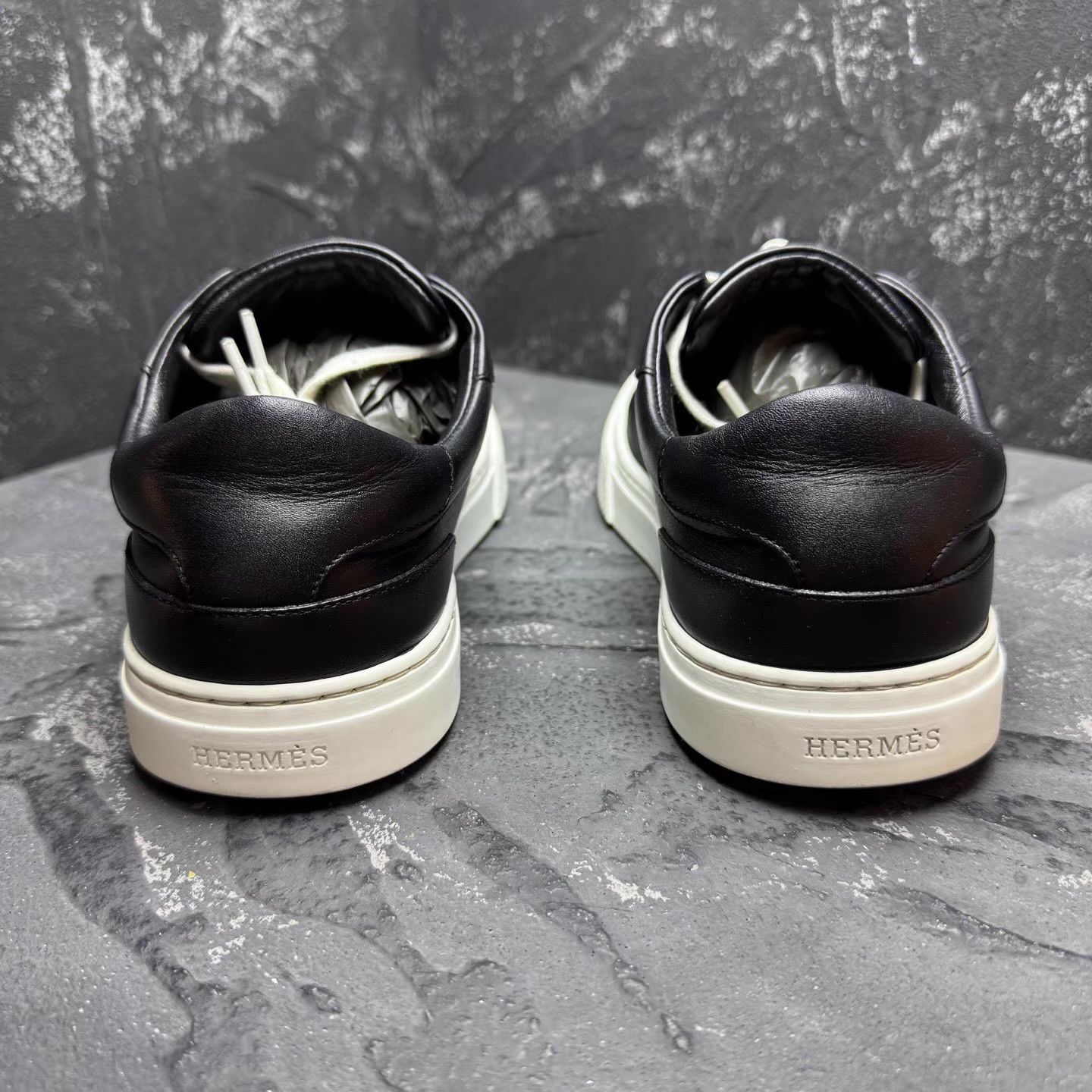 Hermes Hermès Kelly Black Silver Sneakers Q10 Size US 7 / IT 37 - 6 Thumbnail