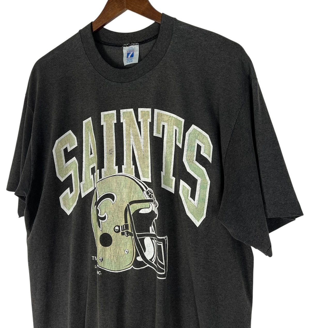 NFL 90s True Vintage SAINTS Logo 7 NFL Tee Size US L / EU 52-54 / 3 - 3 Thumbnail